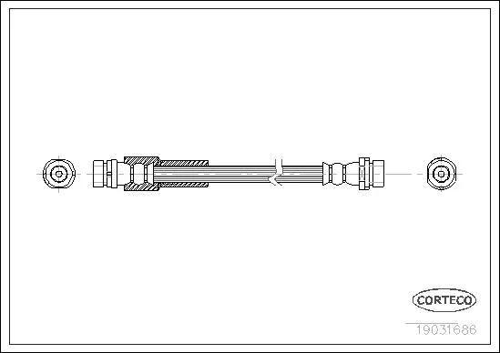 Brake Hose (19031686)