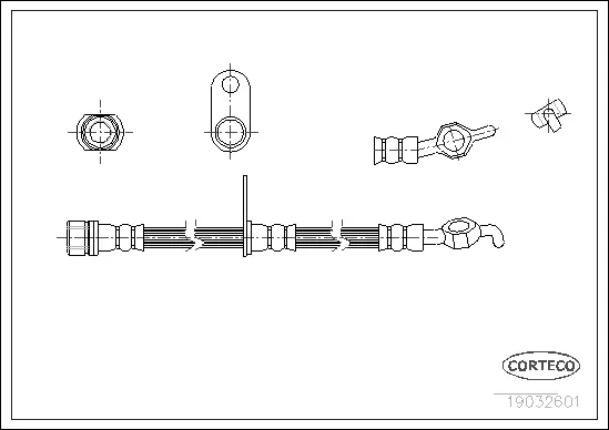 Brake Hose (19032601)