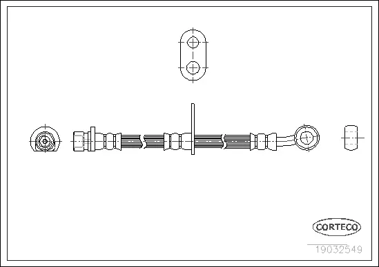 Brake Hose (19032549)