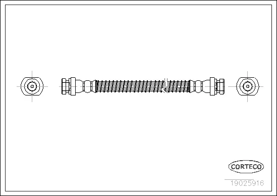 Brake Hose (19025916)