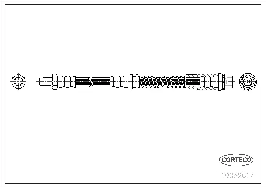 Brake Hose (19032617)