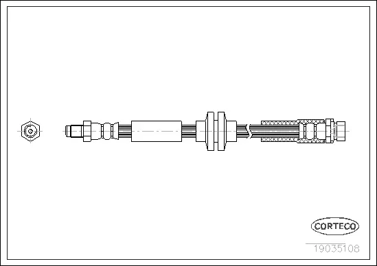 Brake Hose (19035108)