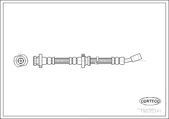 Brake Hose (19035341)