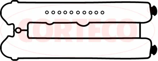 Gasket, cylinder head cover (026156P)