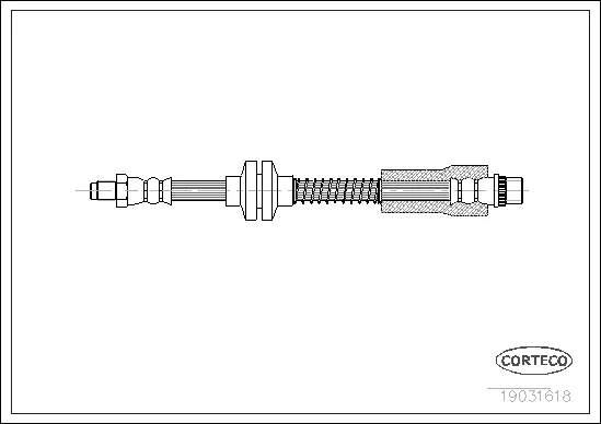 Brake Hose (19031618)