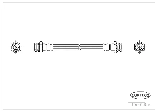 Brake Hose (19032616)