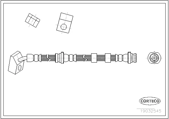 Brake Hose (19032545)