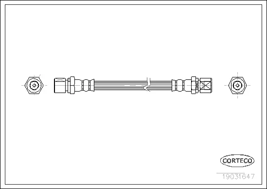 Brake Hose (19031647)