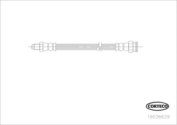 Brake Hose (19036629)