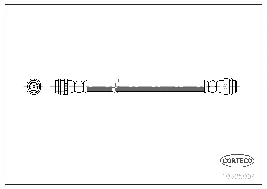 Brake Hose (19025904)