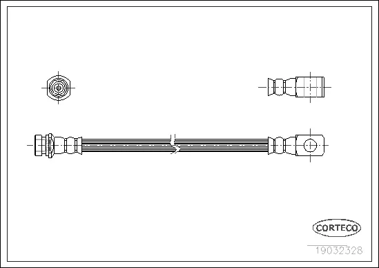Brake Hose (19032328)