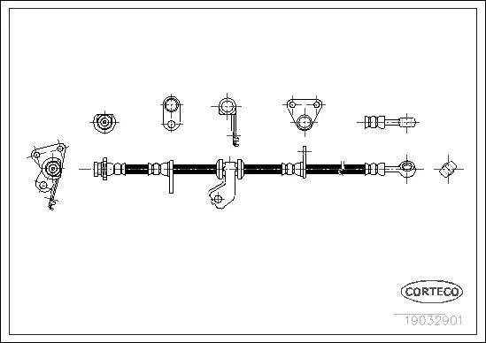 Brake Hose (19032901)