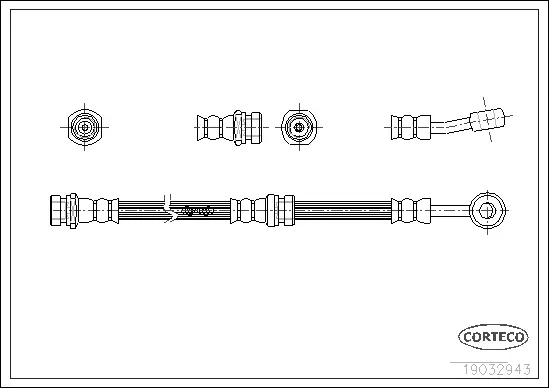 Brake Hose (19032943)