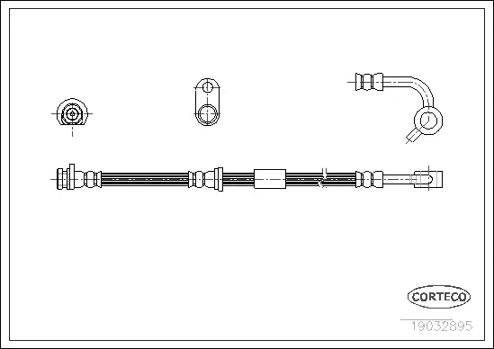 Brake Hose (19032895)