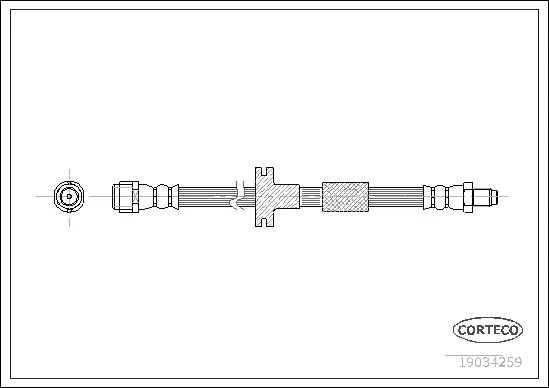 Brake Hose (19034259)