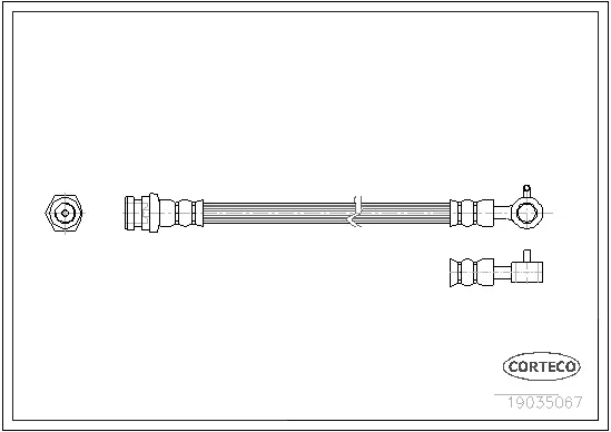 Brake Hose (19035067)
