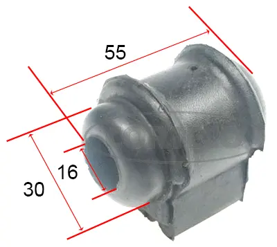 Mounting, stabiliser bar (21652437)