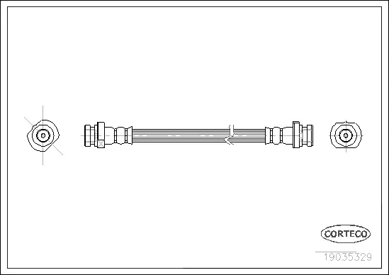 Brake Hose (19035329)