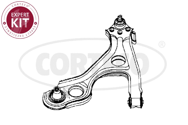 Control/Trailing Arm, wheel suspension (49399187)