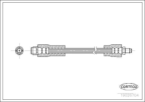 Brake Hose (19026704)