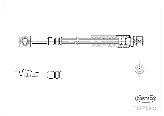 Brake Hose (19018483)