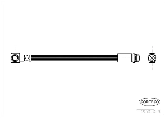 Brake Hose (19034349)