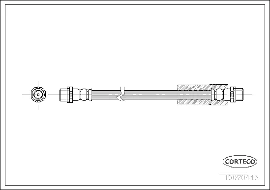 Brake Hose (19020443)