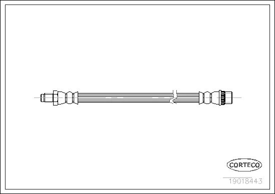 Brake Hose (19018443)