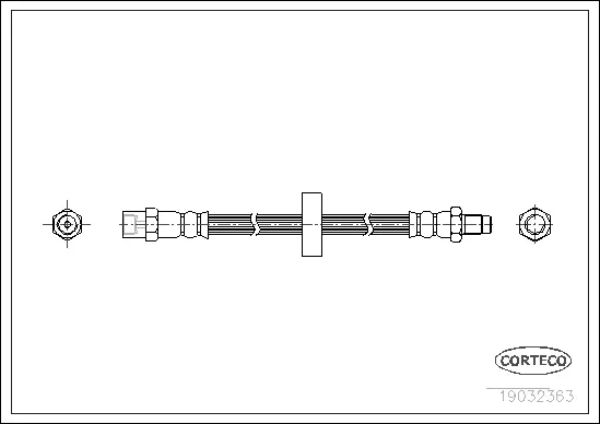 Brake Hose (19032433)