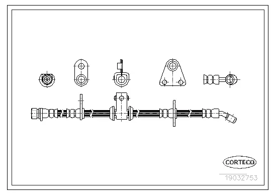 Brake Hose (19032753)