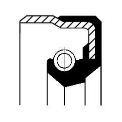 Shaft Seal, wheel hub (01027678B)