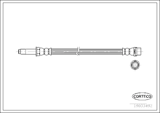 Brake Hose (19033492)