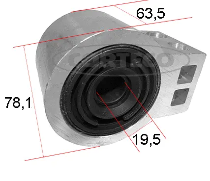 Mounting, control/trailing arm (49403033)