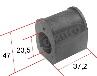 Mounting, stabiliser bar