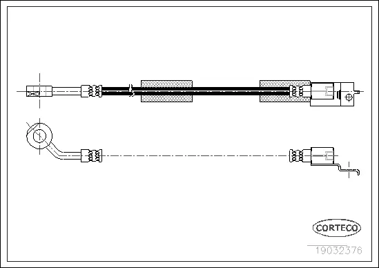 Brake Hose (19032376)