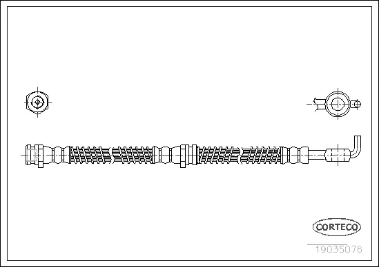 Brake Hose (19035076)