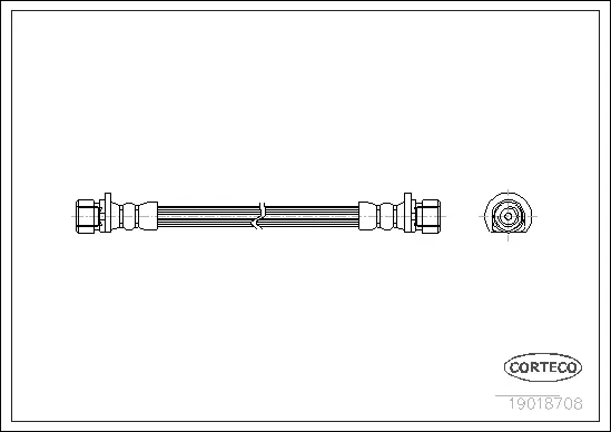 Brake Hose (19018708)