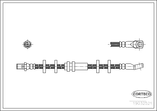 Brake Hose (19032521)