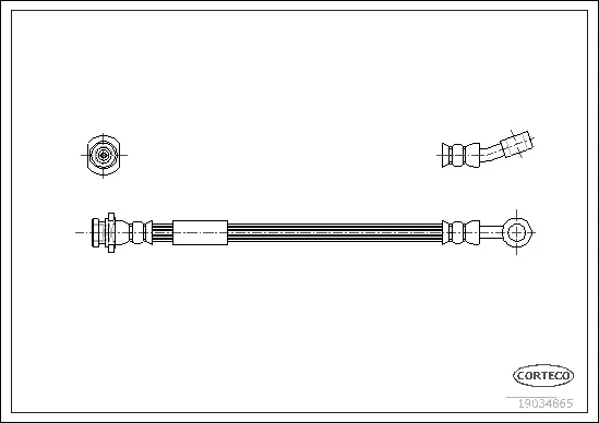Brake Hose (19034865)