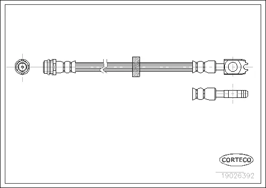Brake Hose (19026392)