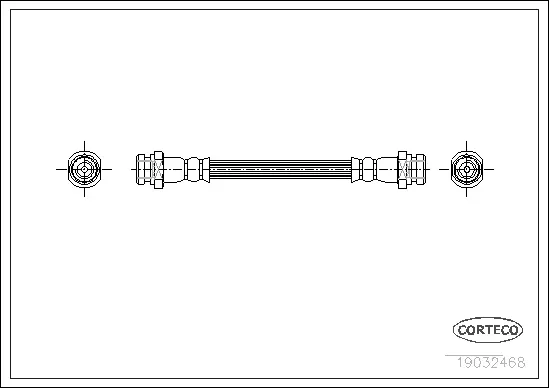 Brake Hose (19032468)