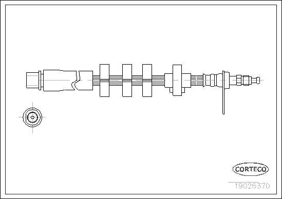 Brake Hose (19026370)