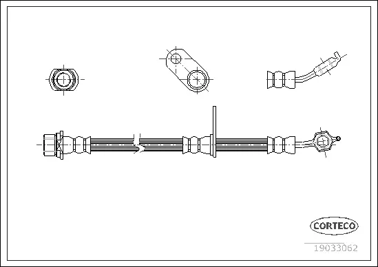 Brake Hose (19033062)