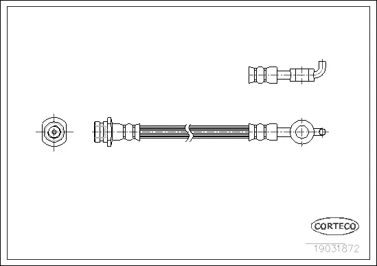Brake Hose (19031872)