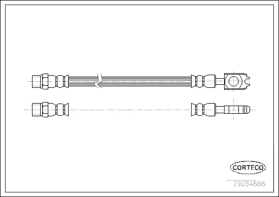 Brake Hose (19034686)