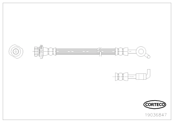 Brake Hose (19036847)