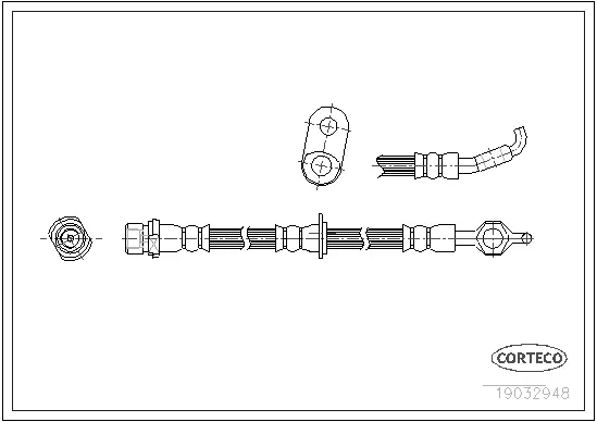 Brake Hose (19032948)