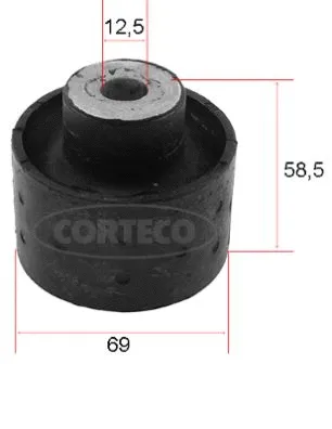 Mounting, control/trailing arm (80004722)