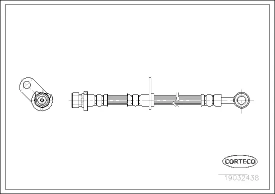 Brake Hose (19032438)