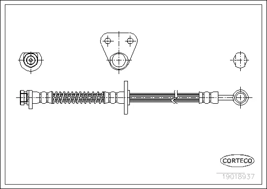 Brake Hose (19018937)